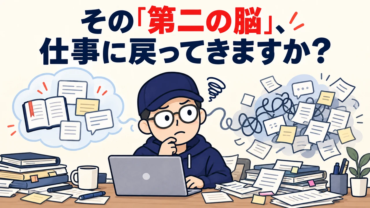 その「第二の脳」、仕事に戻ってきますか?